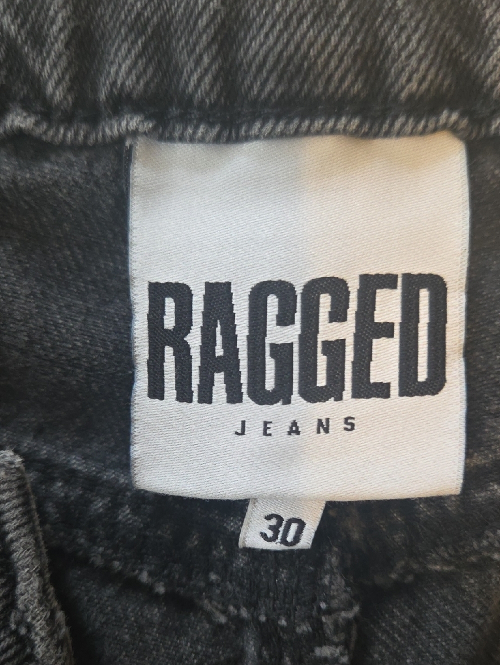 Ragged Jeans Women's Black Washed Ankle Jeans - 30